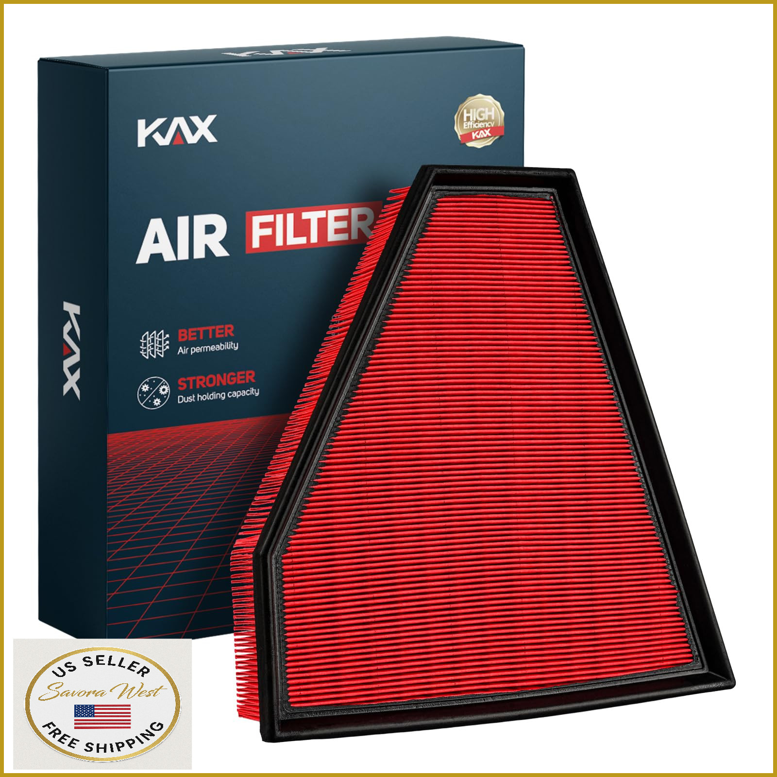 KAX Engine Air Filter CA10464 for BMW 128i 325i 328i 330i xDrive, Z4