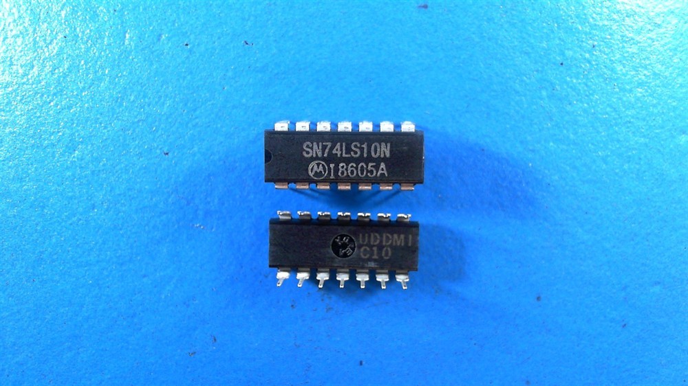 New (5pcs) SN74LS10N MOTOROLA IC Logic