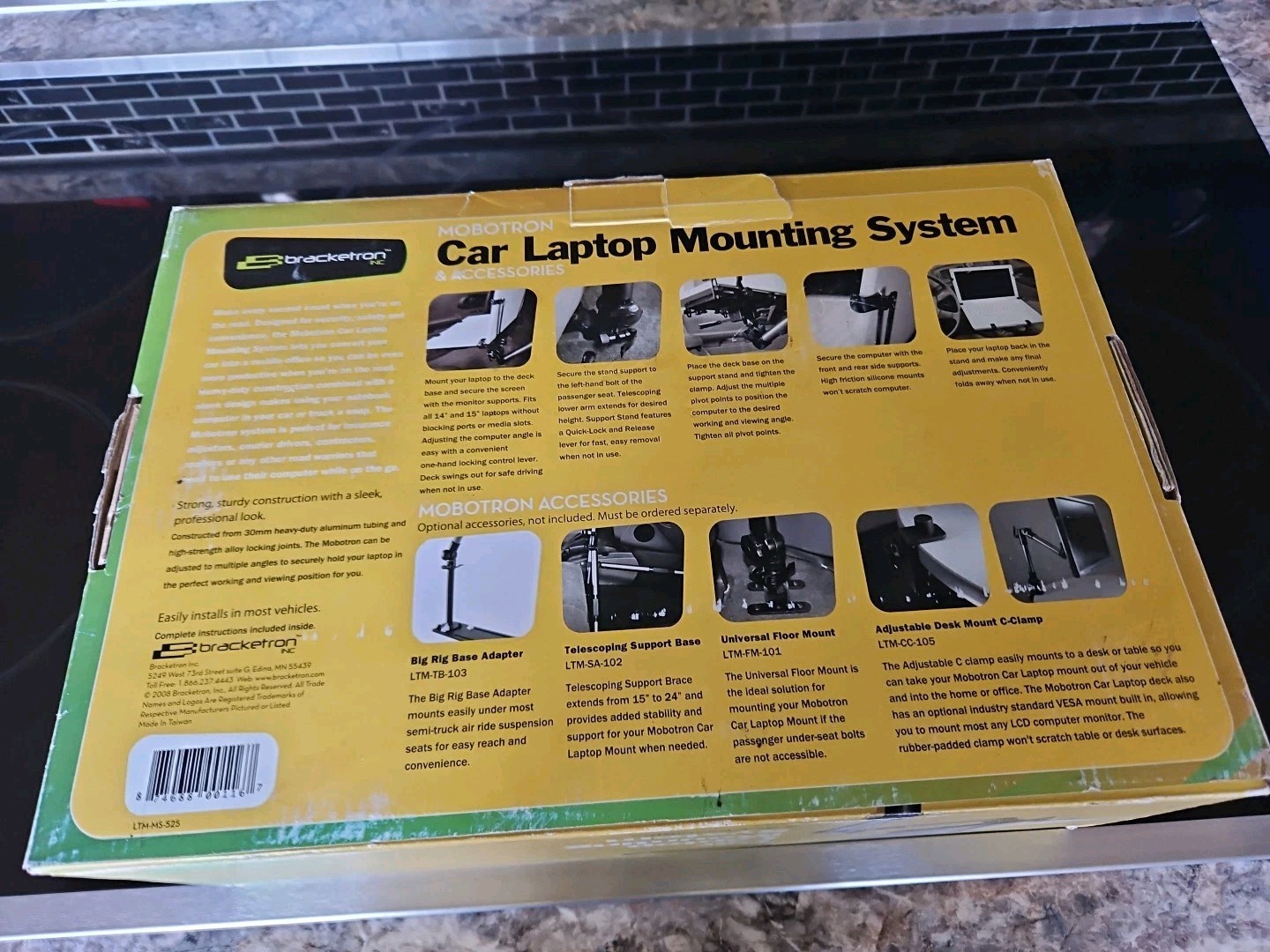 Bracketron Mobotron Car Laptop Mounting System