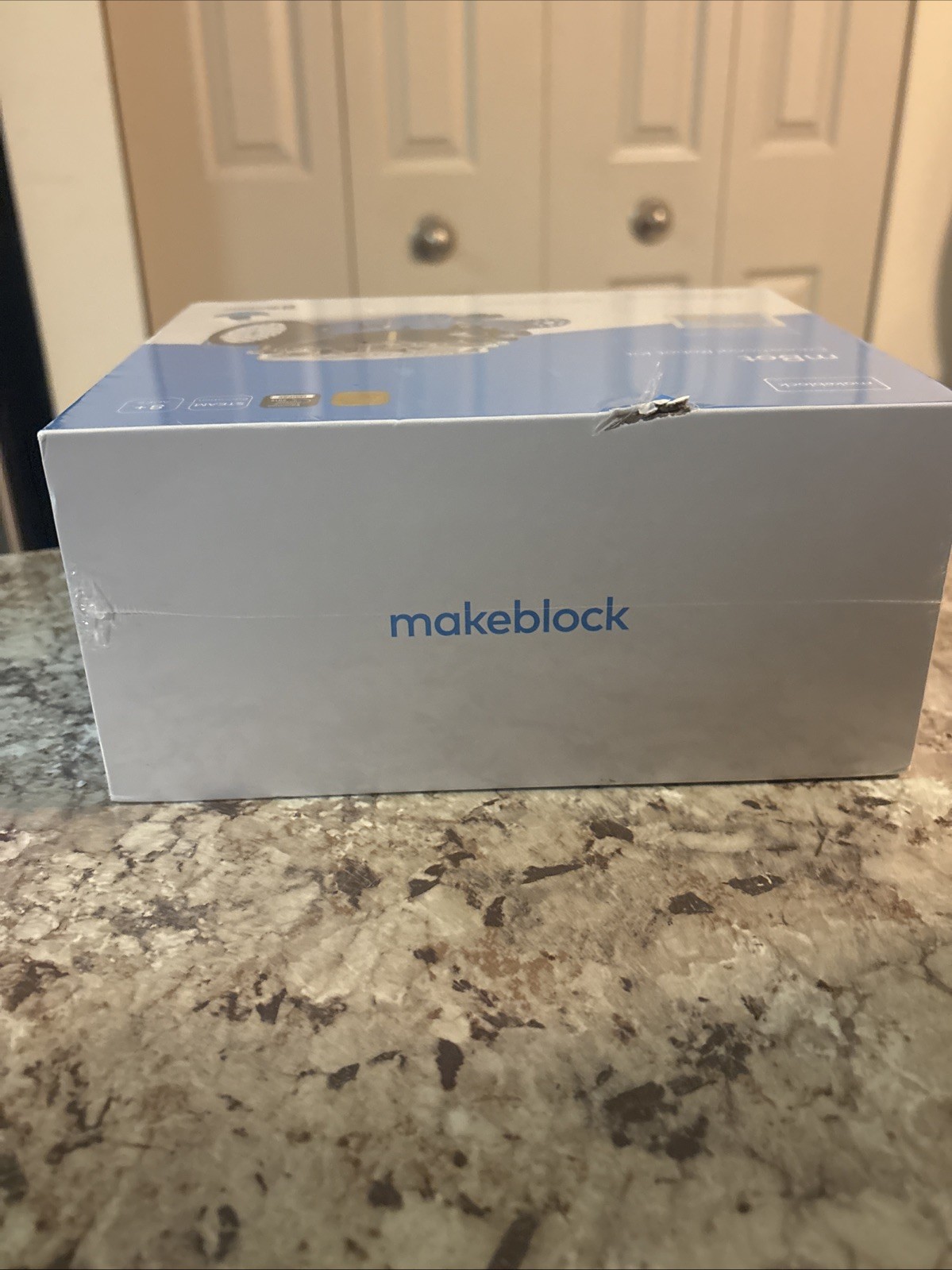 Makeblock mBot STEM Educational Robot Coding Kit Bluetooth Blue Ages 8+ SEALED