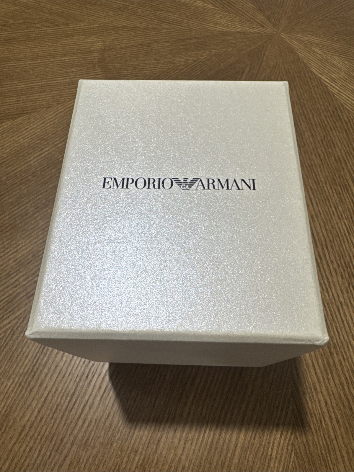 Emporio Armani White Watch Box W/ Pillow (replacement Box)