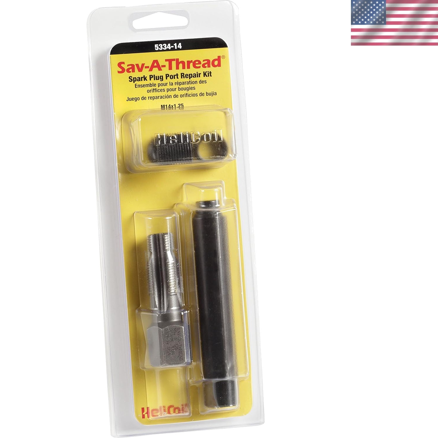 Save-A-Thread M14 x 1.25 Thread Repair Kit - Quick Fix for Stripped Spark Plugs