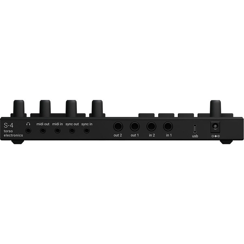 Torso Electronics S-4 Sculpting Sampler Audio Instrument (Black)