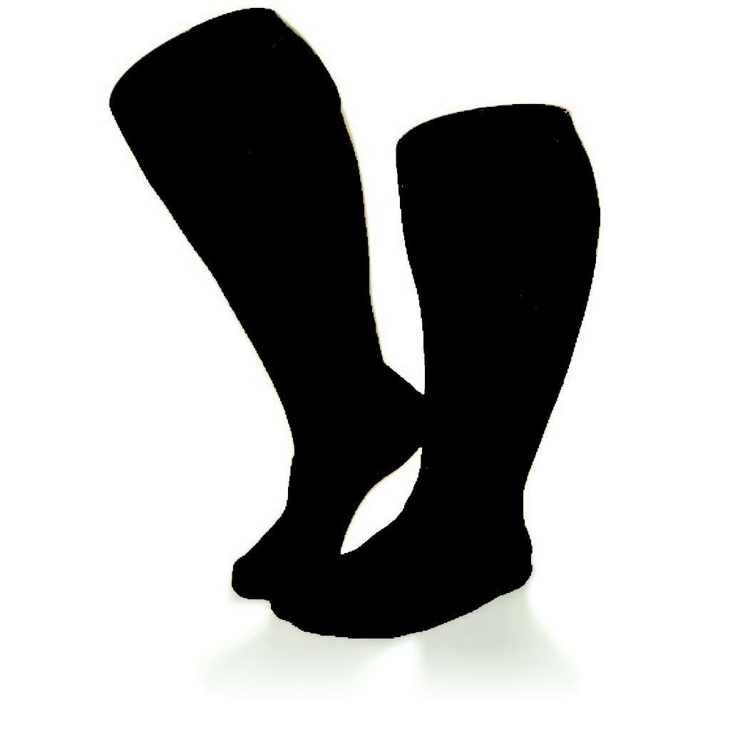 Shape to Fit Sheer Comfort Hosiery, Extra Roomy Knee Highs, Nylon w/Lycra, 15-20