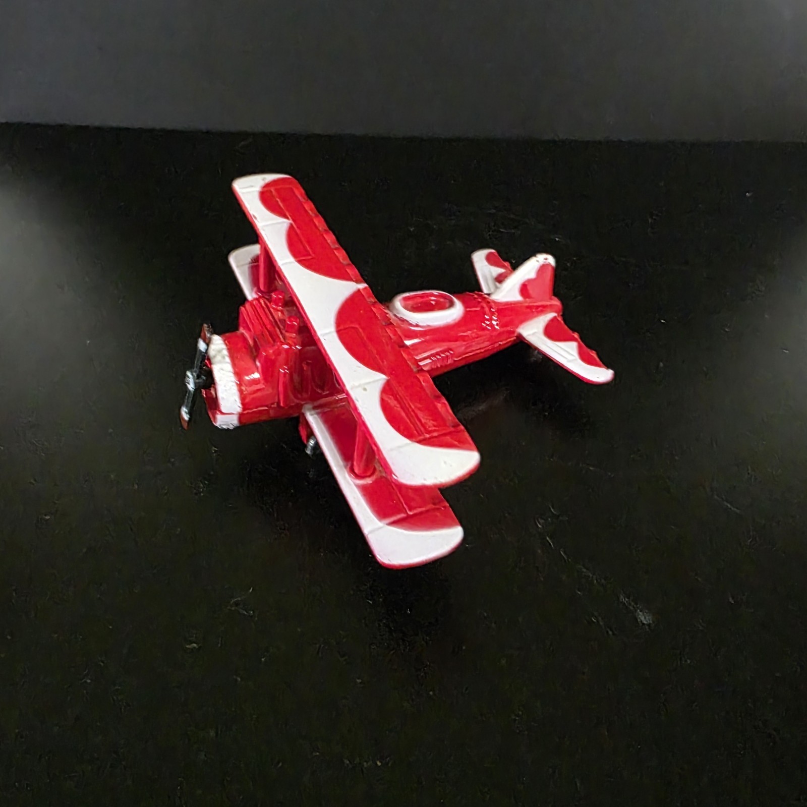 Vintage Metal Pencil Sharpener Airplane Plane Aircraft Biplane tested Works