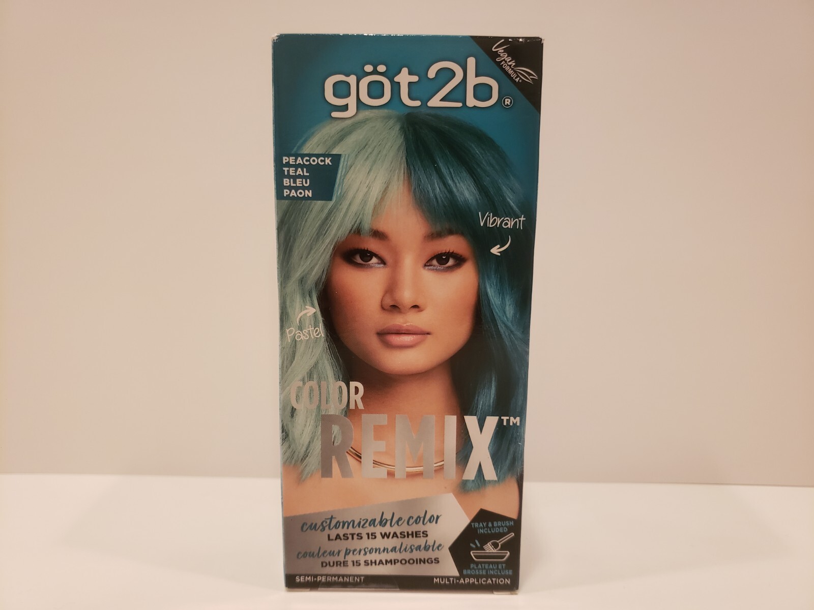 Got 2B - Color Remix Customizable Color Lasts For 15 Washes - #097 Peacock Teal