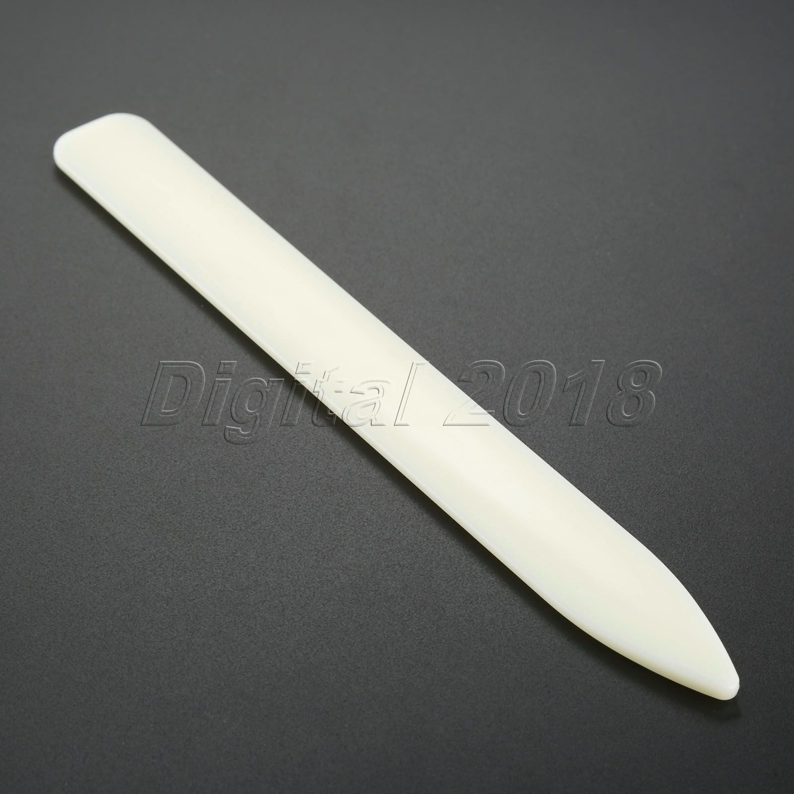 2Pcs Natural Bone Folder Creaser Scoring Folding Creasing Paper Leather Crafts