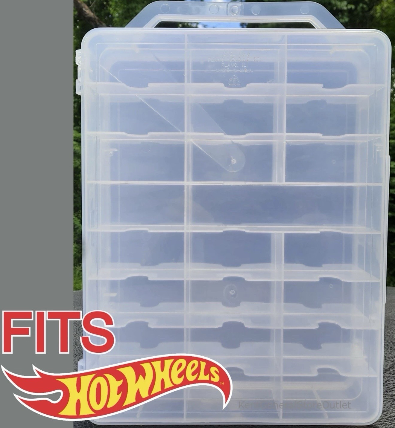 1/64 Diecast 48 Car Case Hot Wheels Matchbox Jammer Case Storage