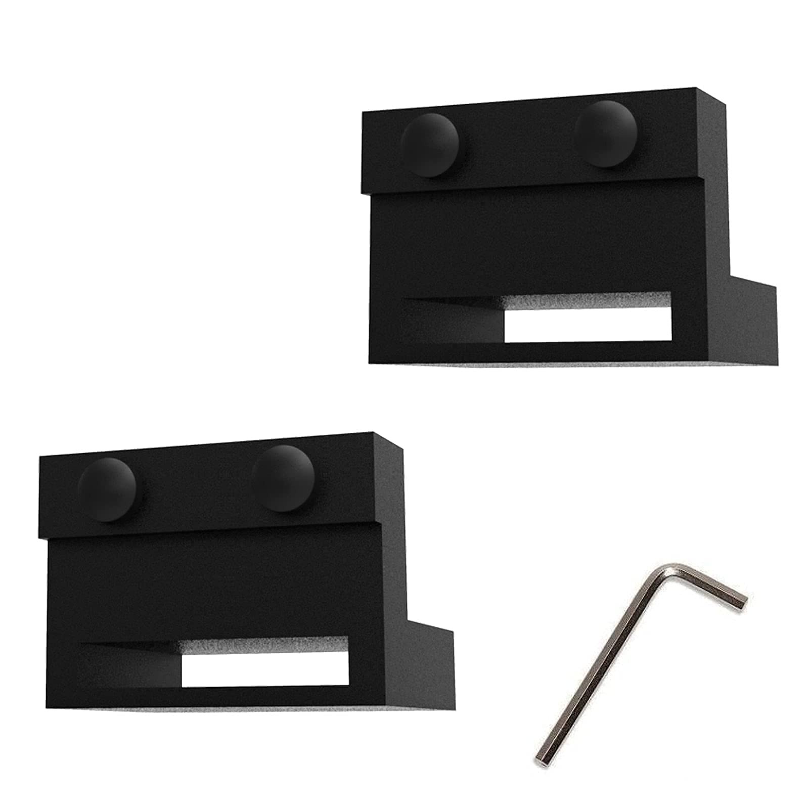 CCJH Barn Door Stopper 2PCS for Top Track Sliding Hardware Accessories...