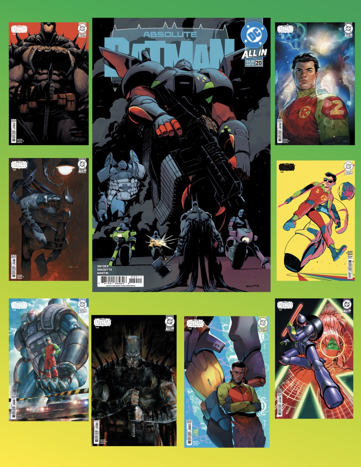 Absolute Batman #20  (Presale 5/13/26 Release) Pick UR Cover