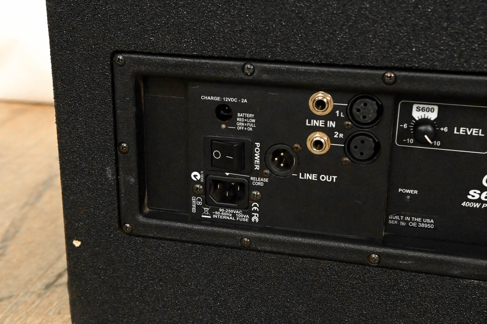 Carvin S610 Powered Subwoofer CG01P1W
