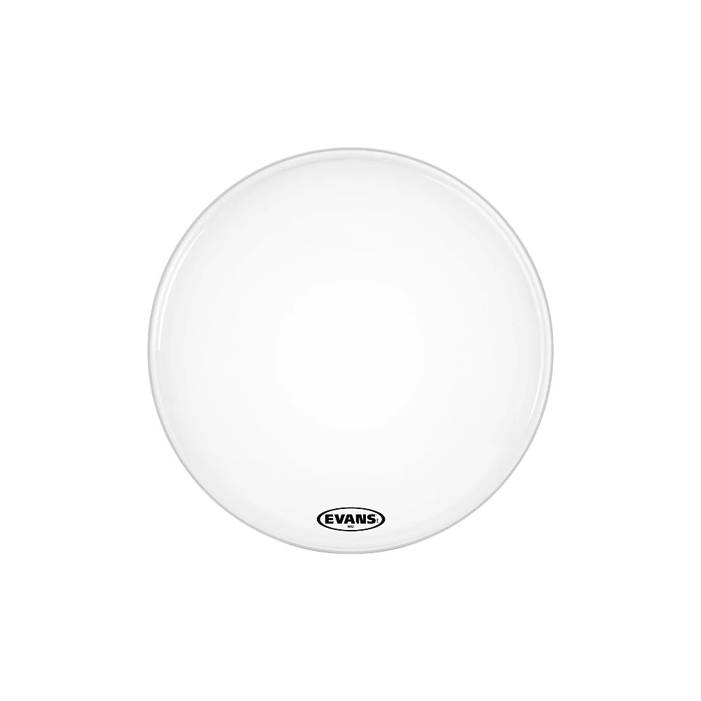 Evans MX2 White Marching Bass Head 20 in.