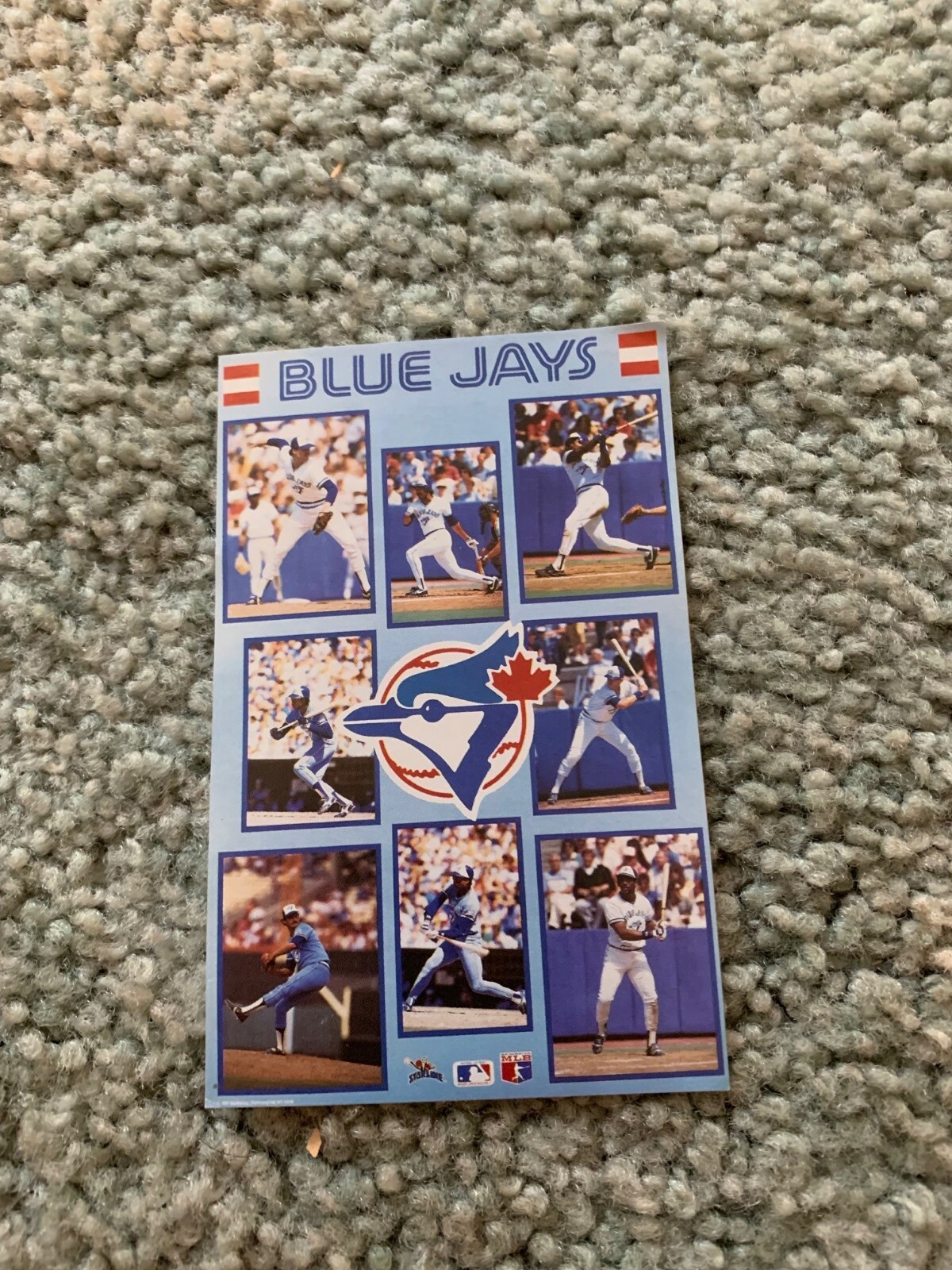 1990s Toronto Blue Jays George Bell Starline Poster Advertising Display