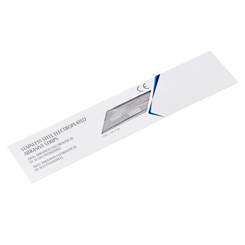 12Pc Stainless Steel Metal Dental Polishing Strips - Multiple Sizes & Quantities