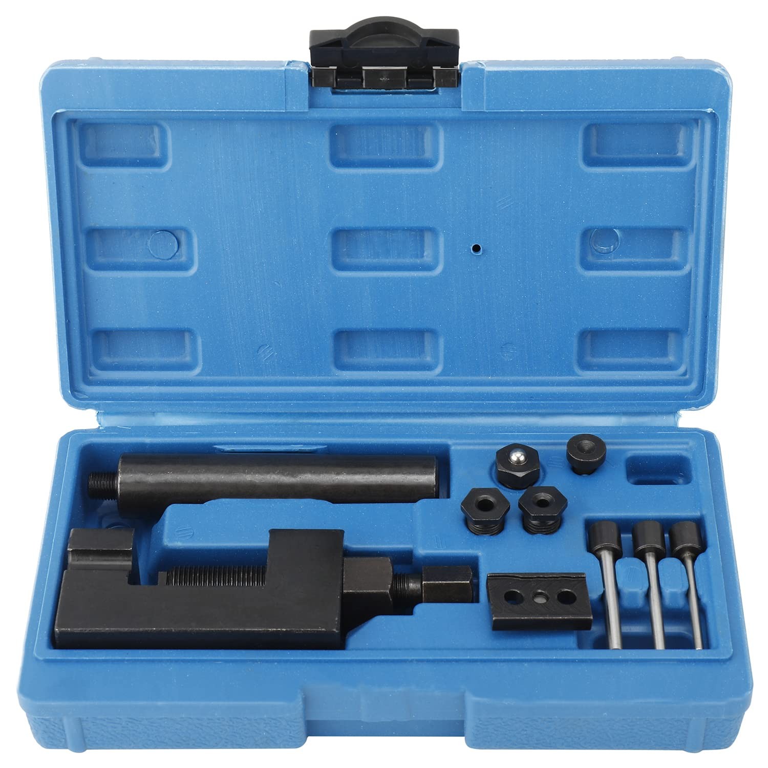 8MILELAKE Motorcycle Cam Drive Chain Breaker Riveter Rivet Riveting Cutter...