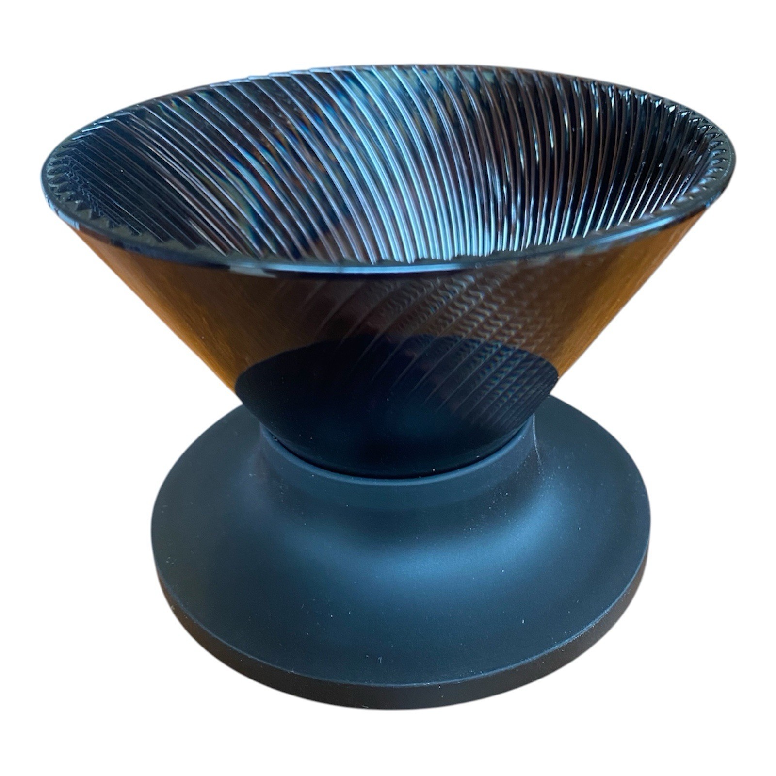 V60 Style Coffee Dripper Size 01 Plastic Pour Over Coffee Maker Black Japan
