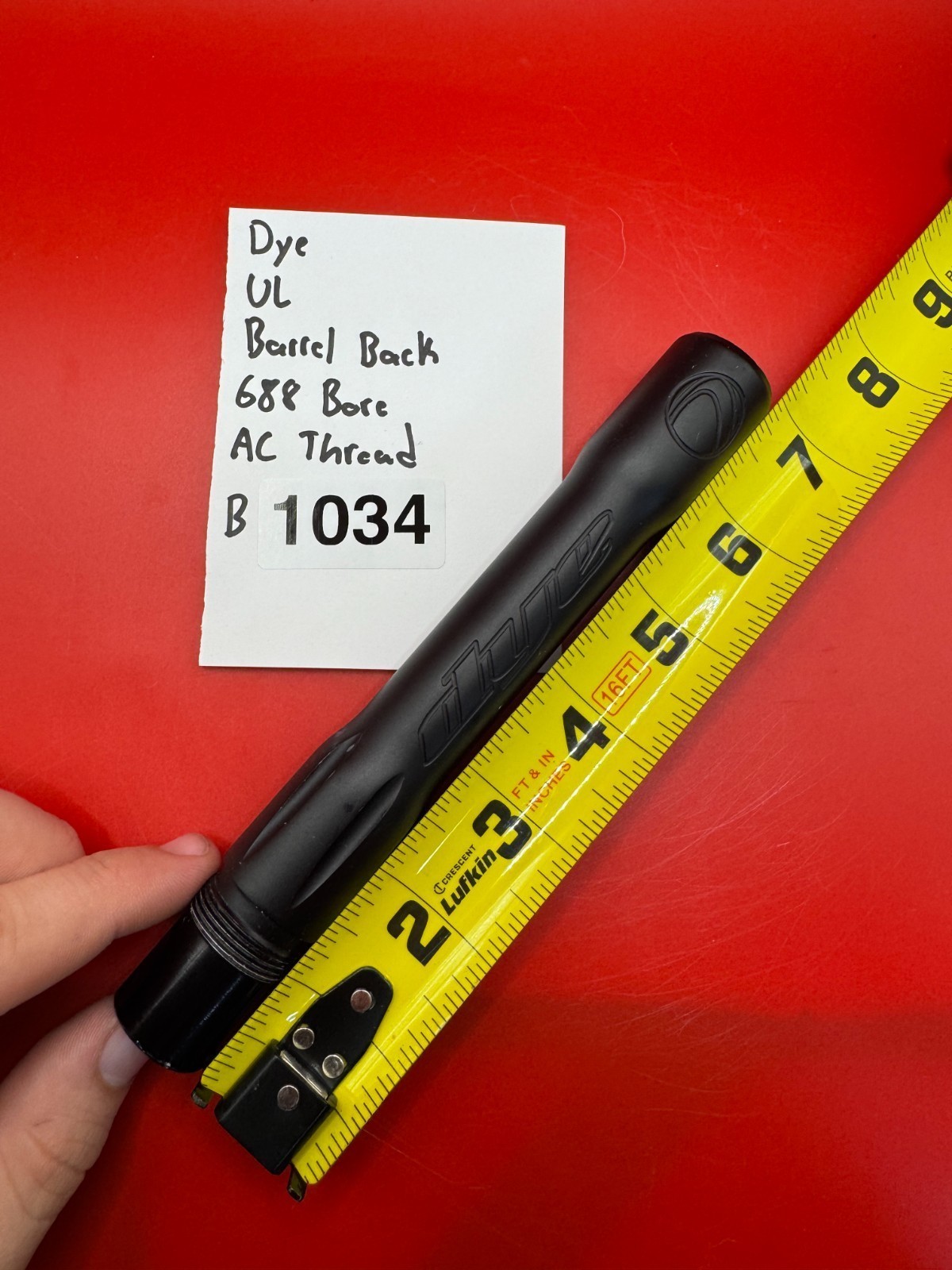 Dye UL Paintball Barrel Back 688 Bore AC Thread