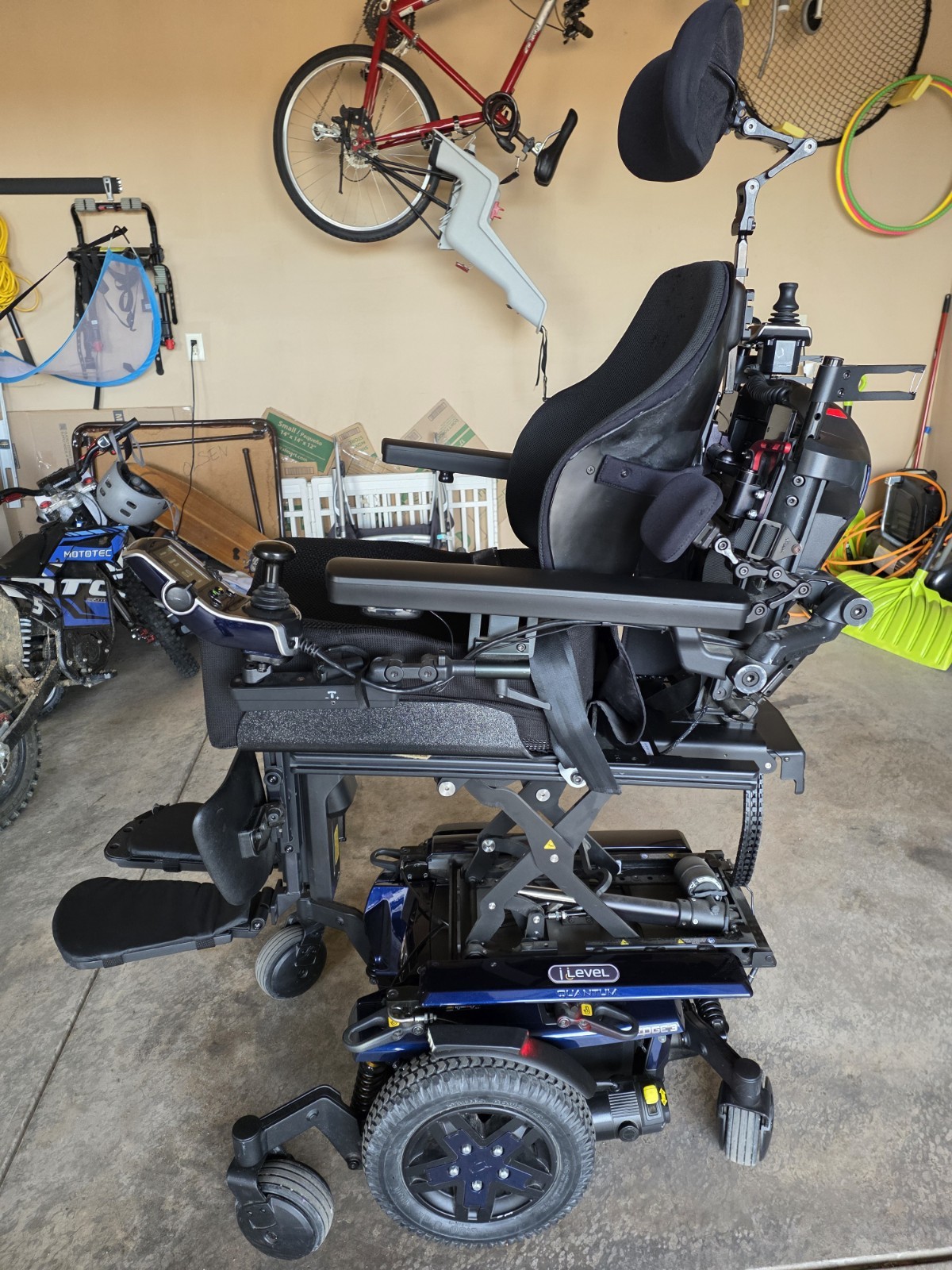 Quantum EDGE3 Power Tilt Wheelchair