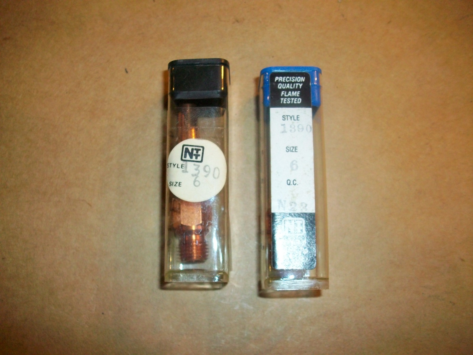 2PC NATIONAL TORCH TIP 1390 SIZE 6 BRAZING / WELDING   NEW