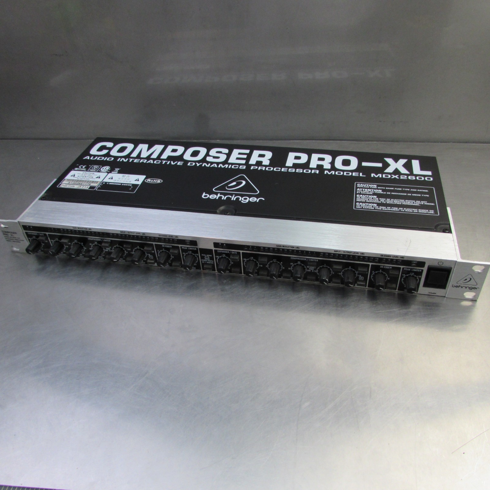 Behringer Composer PRO-XL MDX2600 Audio Interactive Dynamics Processor