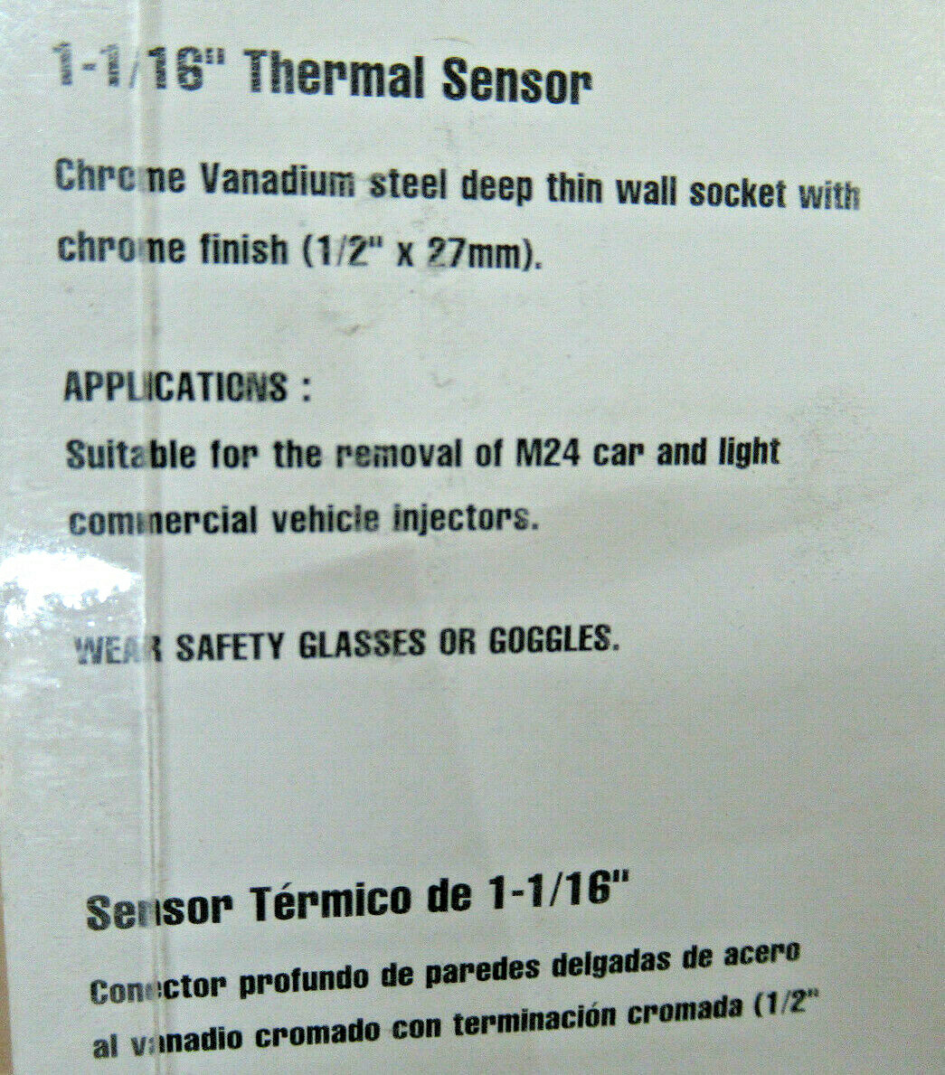 KD 3921 1-1/16" THERMAL SENSOR SOCKET (27MM) UPC:714994392101