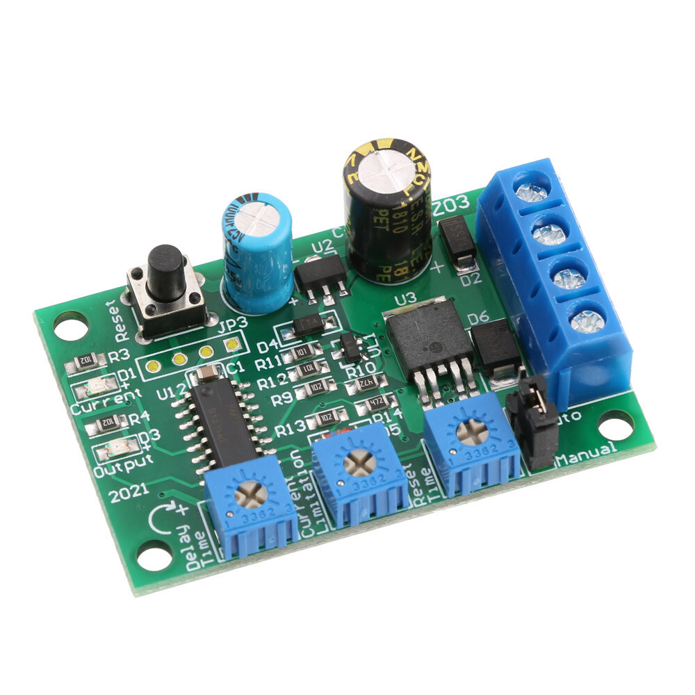 DC 6-24V 5A DC Motor Over Current Protection Device Current Limit Switch