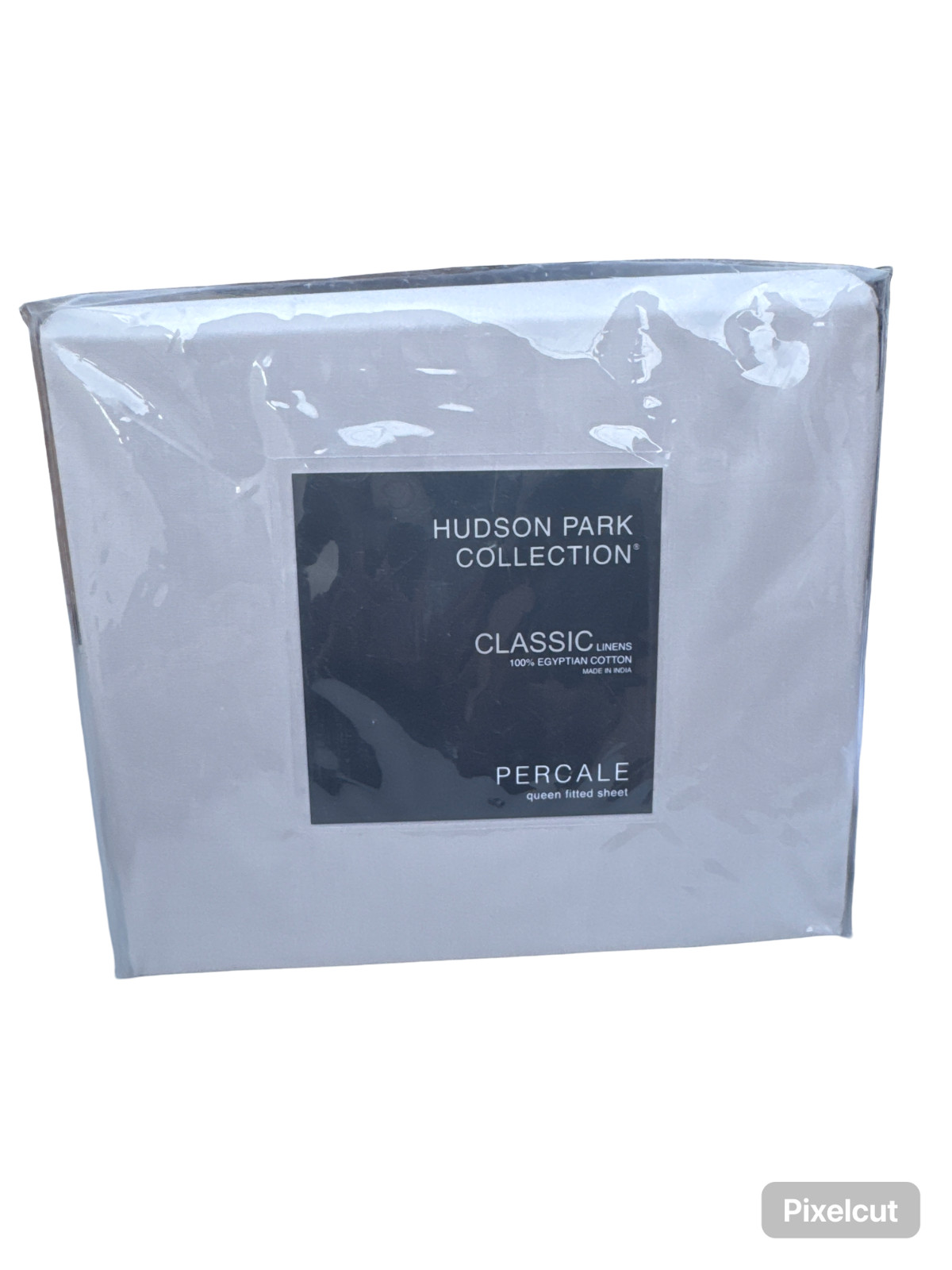 Hudson Park Collection Egyptian Percale Fitted Sheet - Exclusive NWT