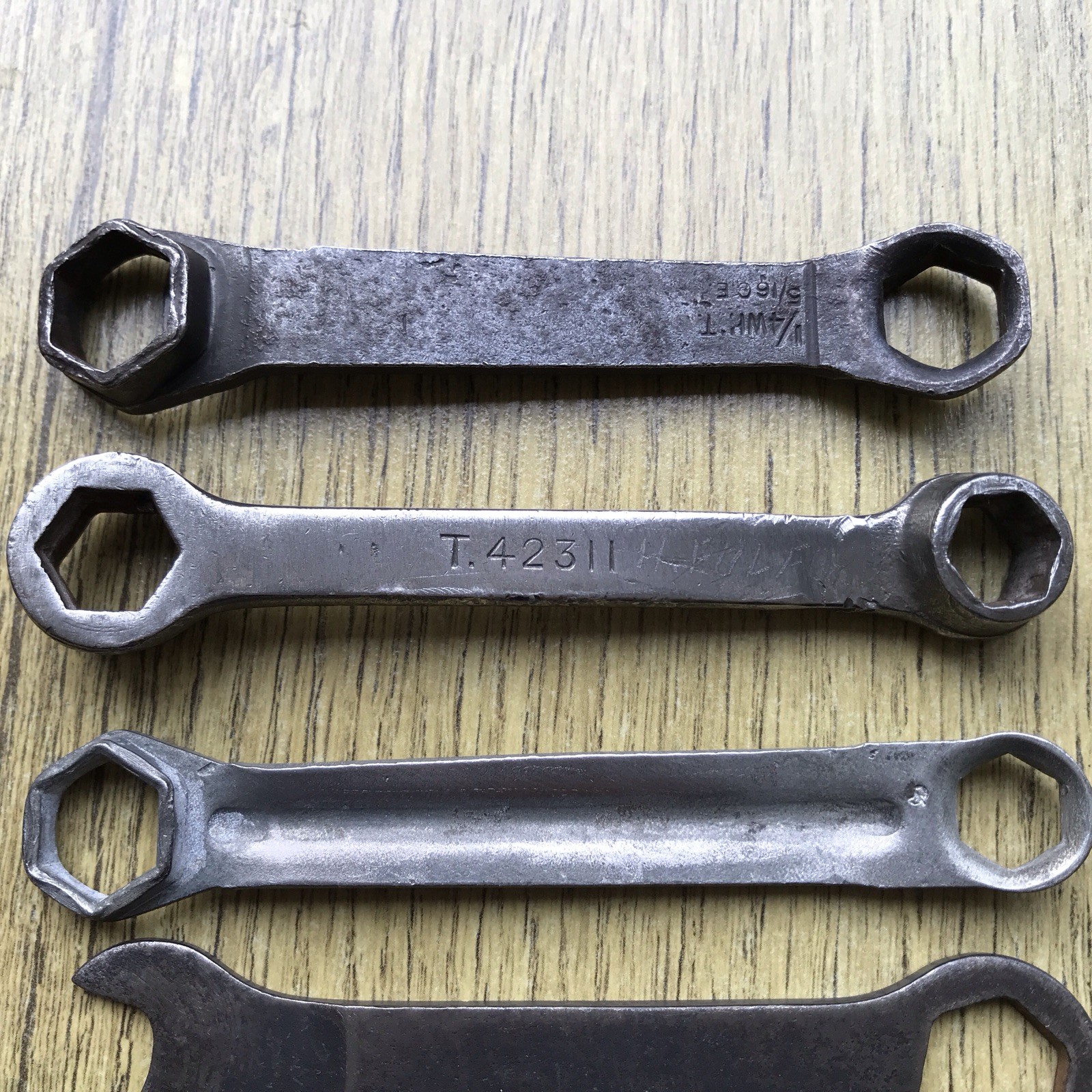 9 Vintage Classic Car Tool Kit Spanner’s