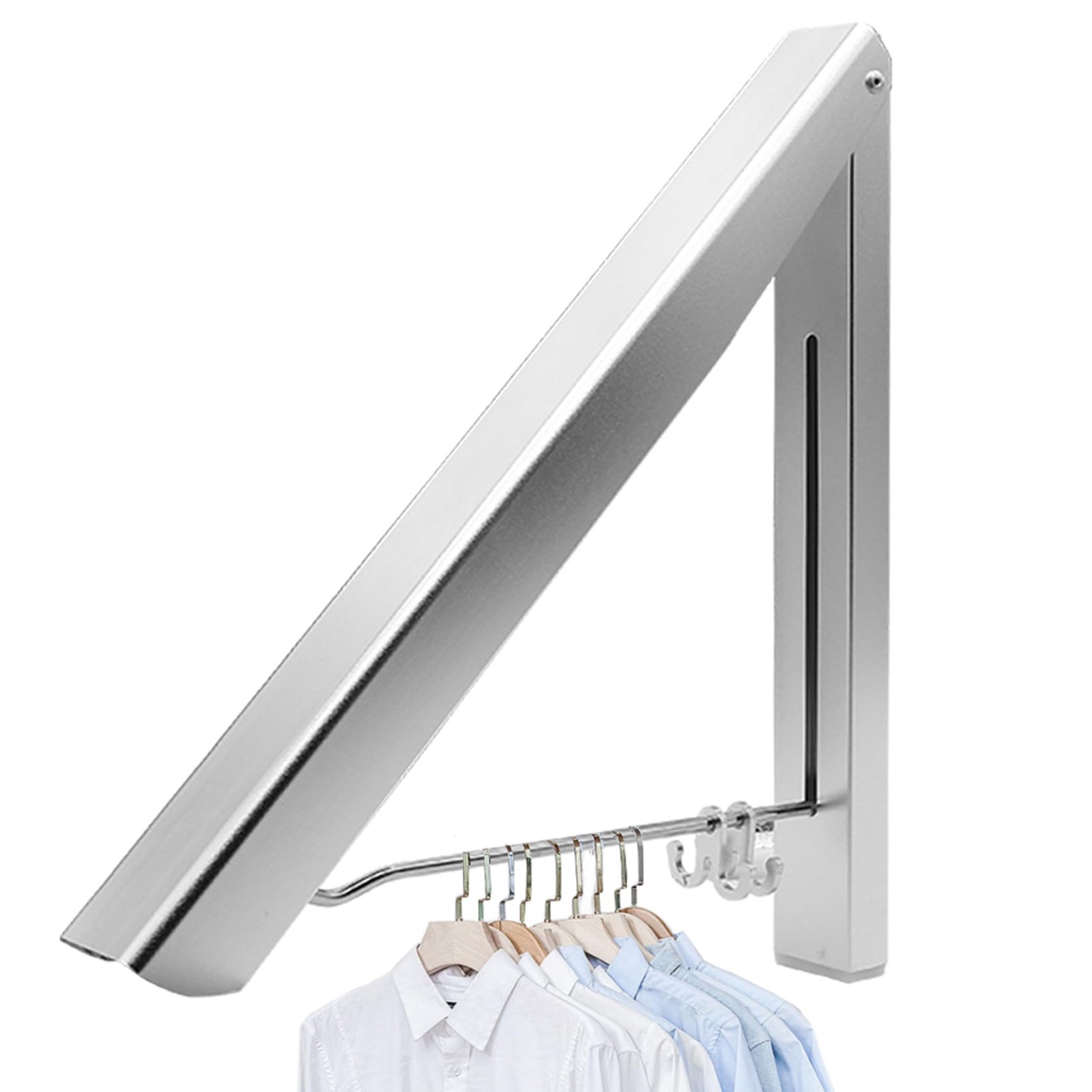 Drying Racks For Laundry Foldable Retractable Clothes Folding Indoor Aluminium H
