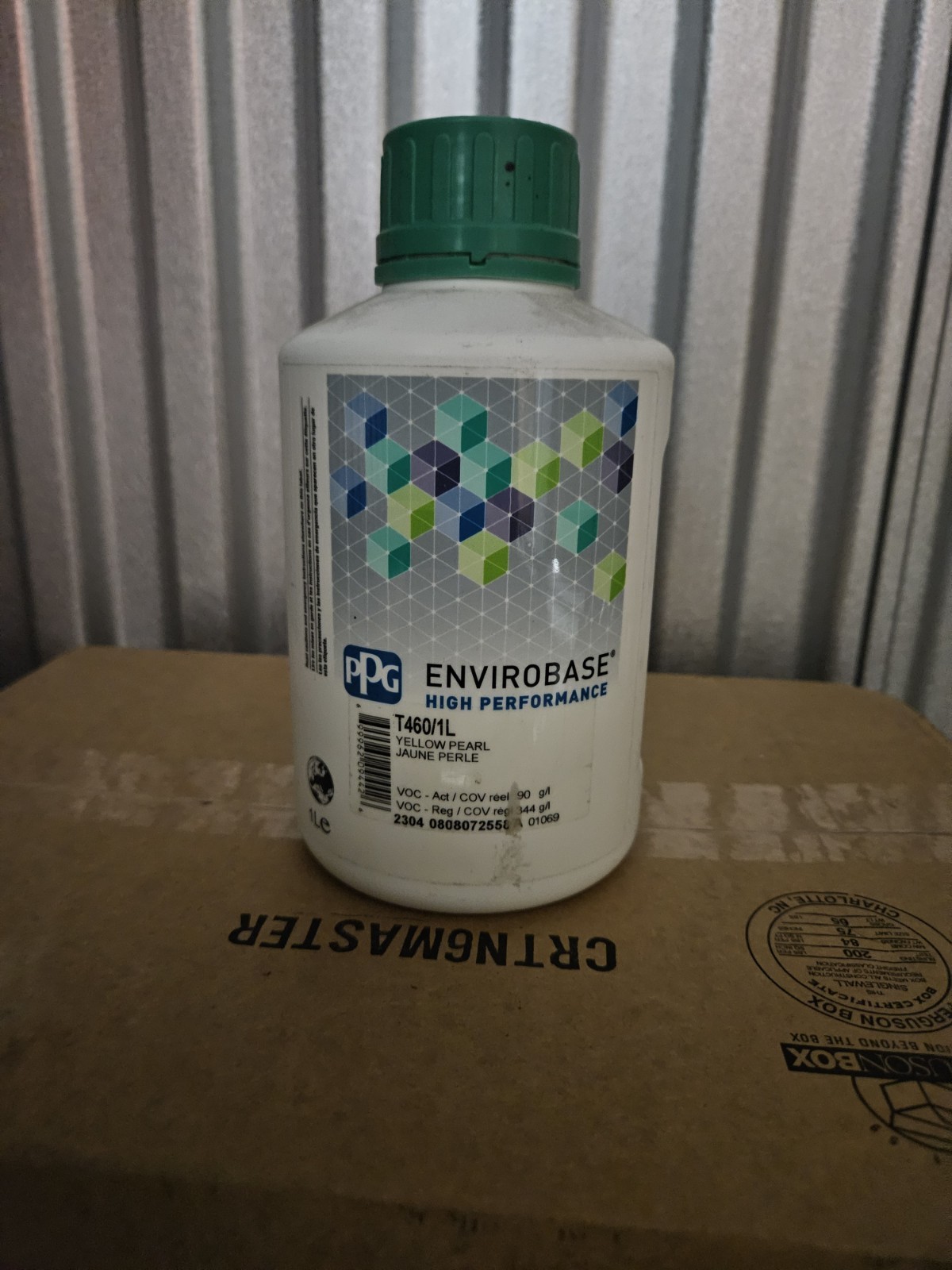 PPG ENVIROBASE T460 YELLOW PEARL 1 LITER NEW