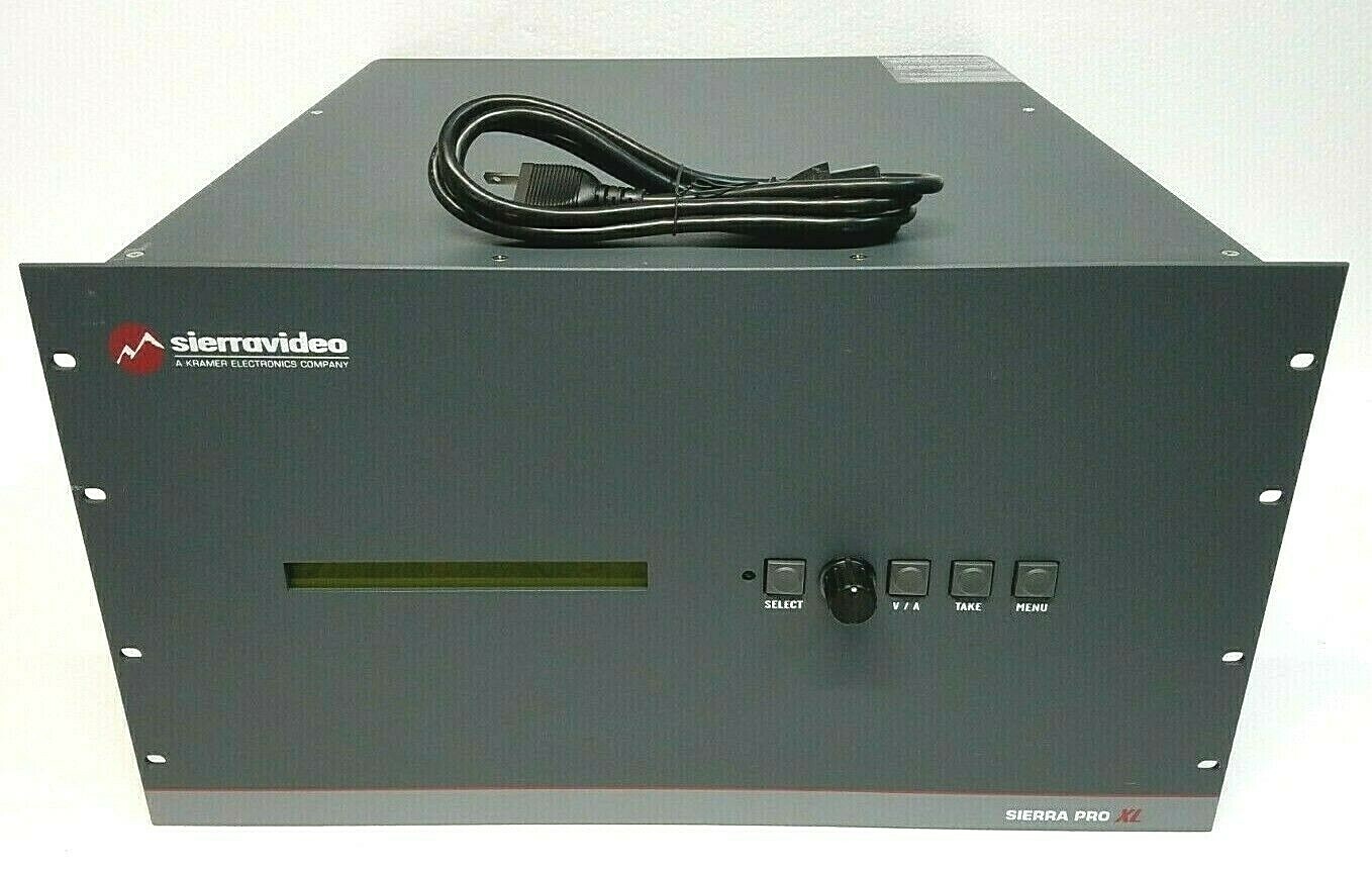 Sierra Pro XL 1616V3S-XL 16x16 YUV Matrix Switcher 6RU