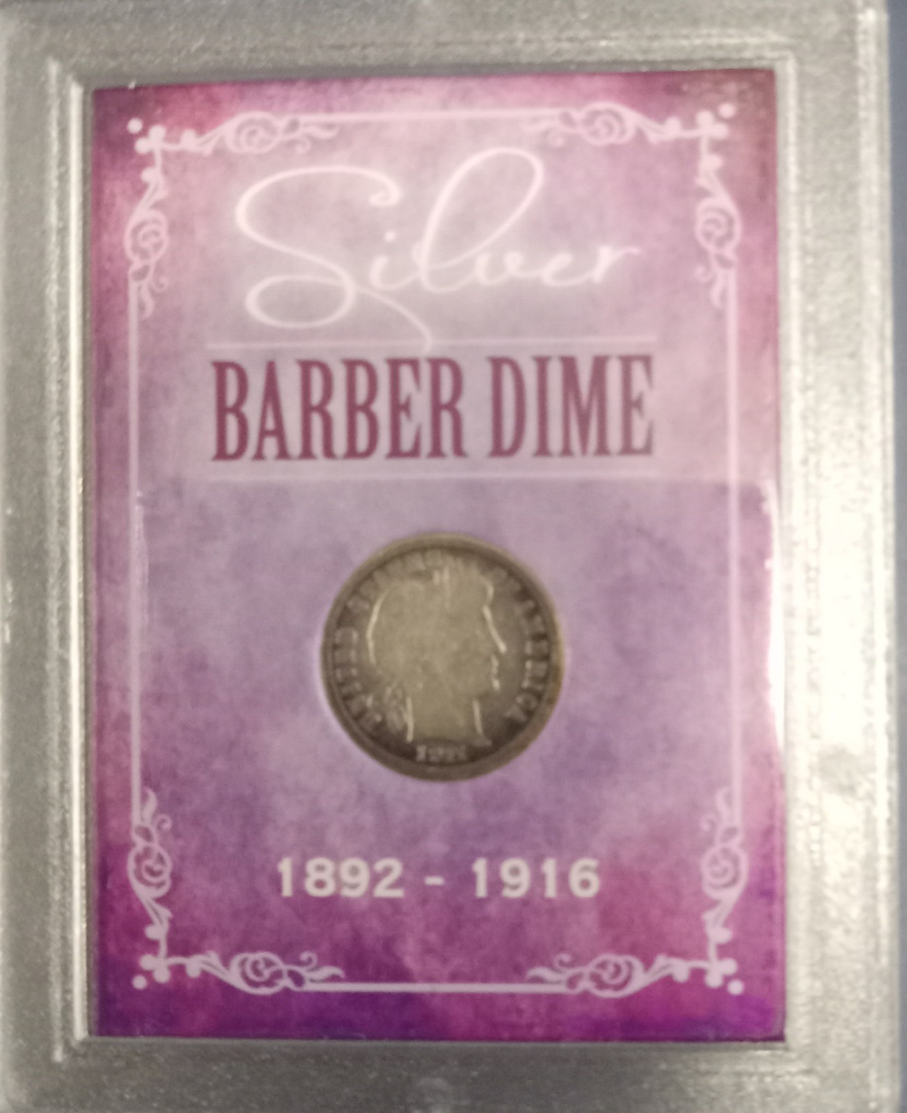 1911 Barber Dime Rare Silver