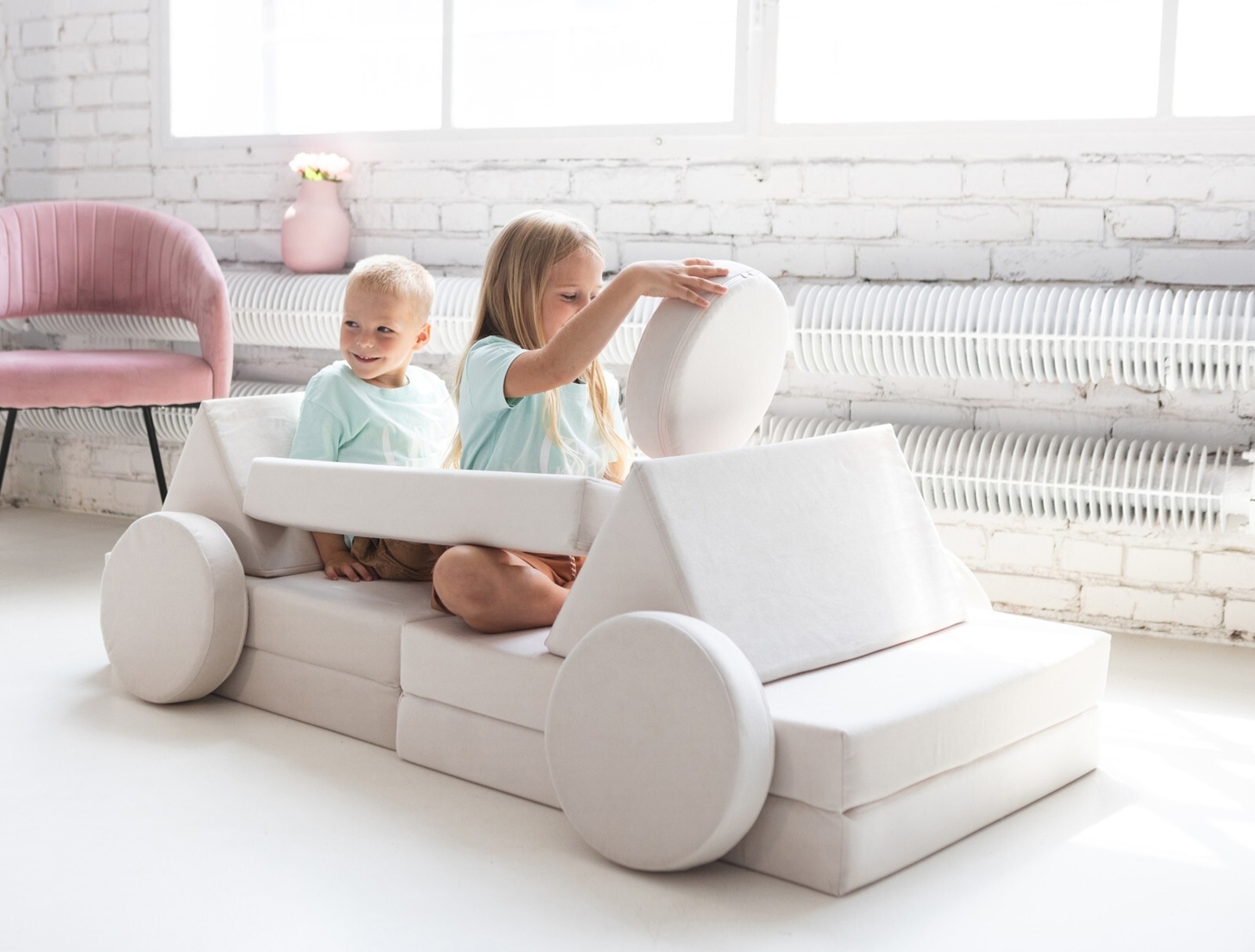 Kids Sofa, Soft Play Sofa, Soft play forms, Soft play blocks, Foam playset