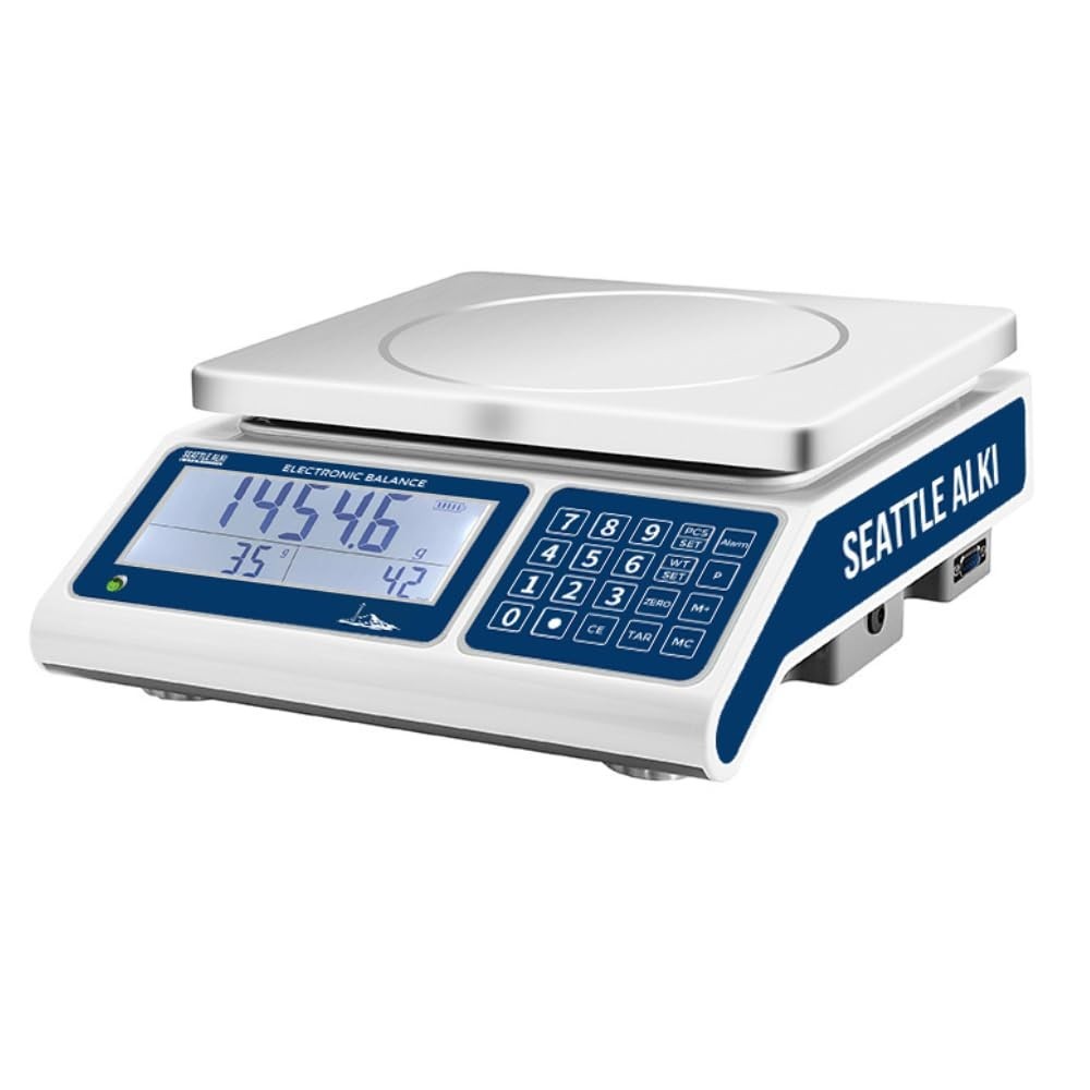 Counting Scale 30 kg x 0.5 g Industrial Digital Parts Inventory Scale Units g