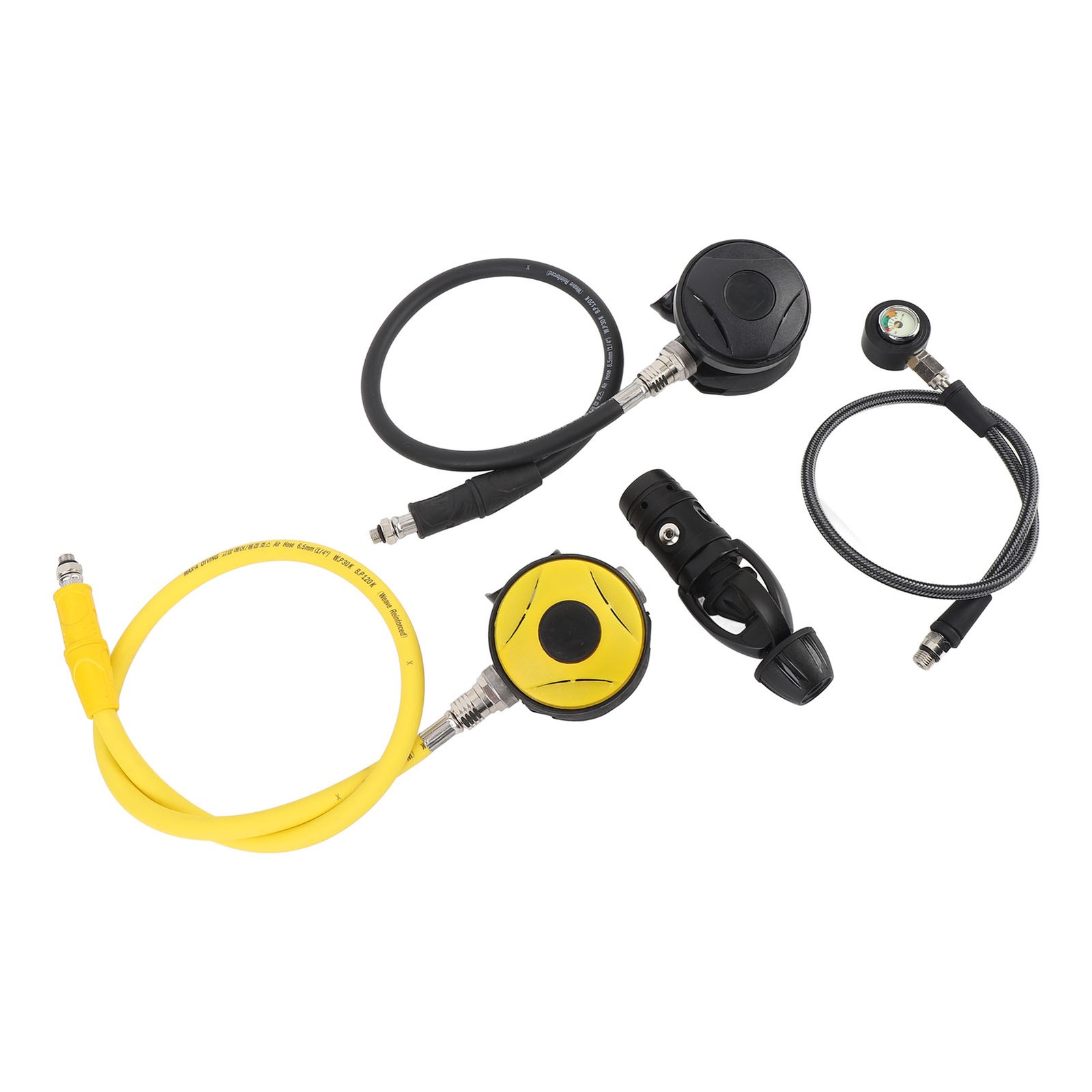 Aluminum Diving Regulator Set With Enhanced Stability For Underwater Breath DPFM