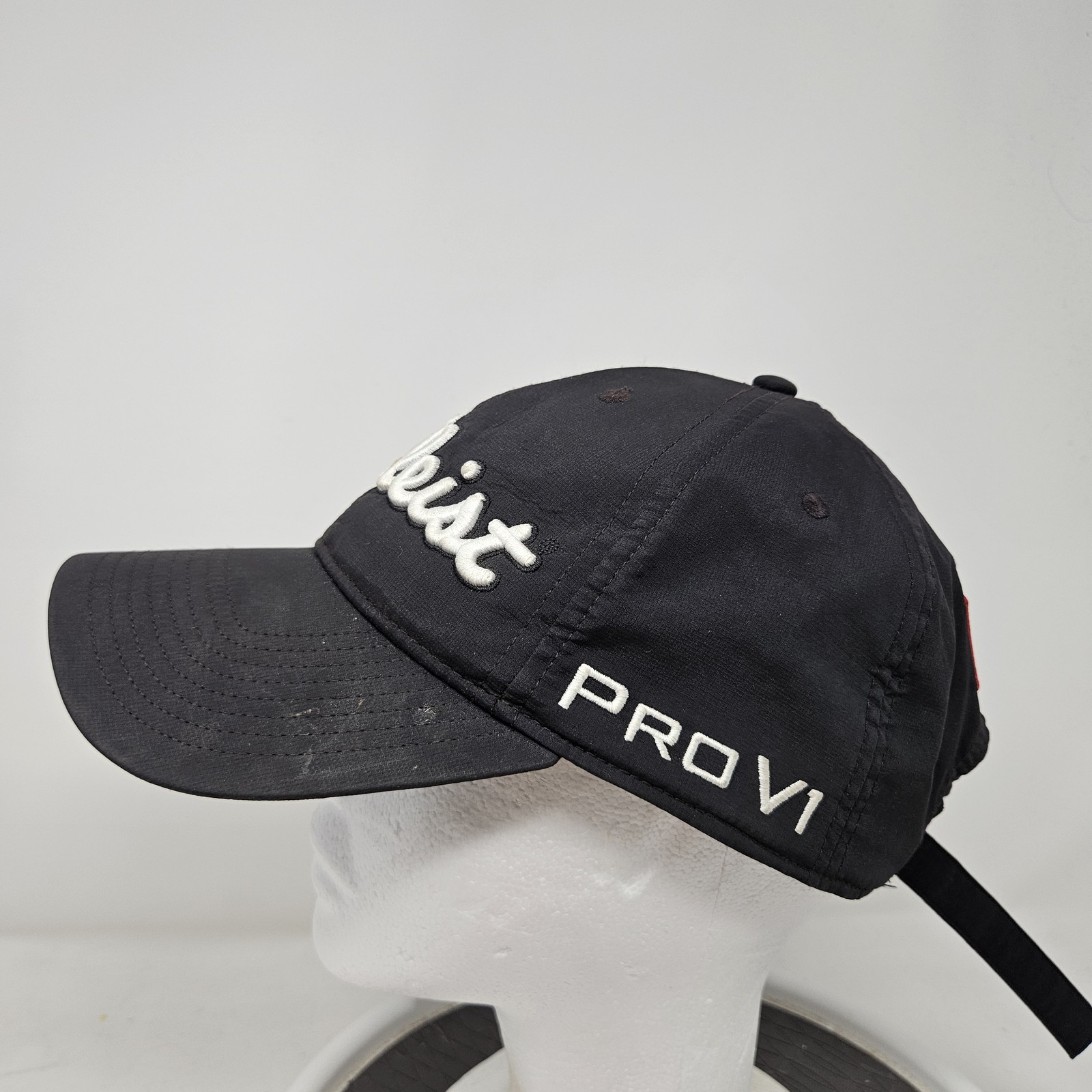 Titleist Hat Cap Strap Back Mens Golf Pro V1 FJ Script Embroidered