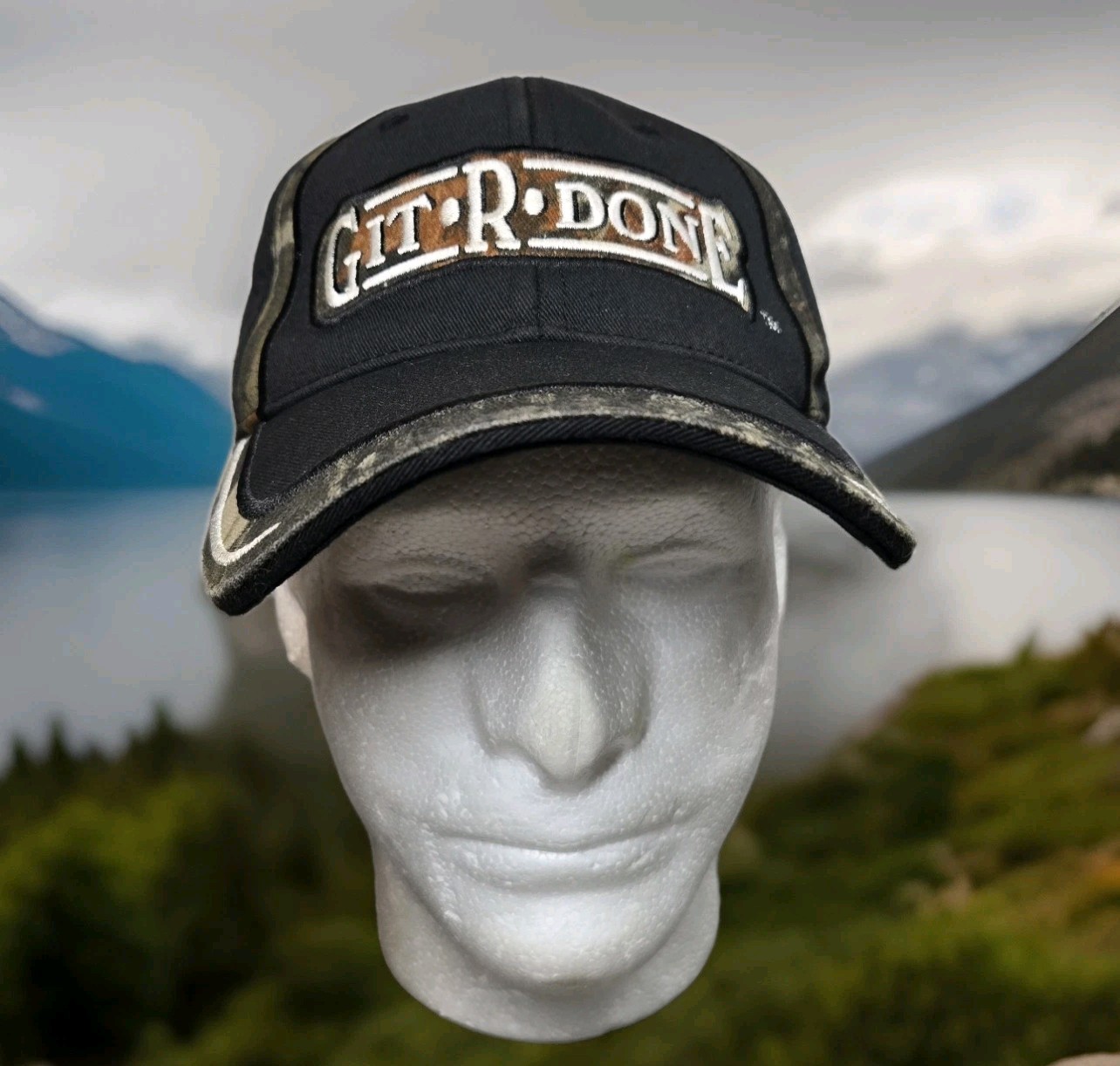 Larry The Cable Guy Hat Boys Youth Git R Done Cap Adjustable