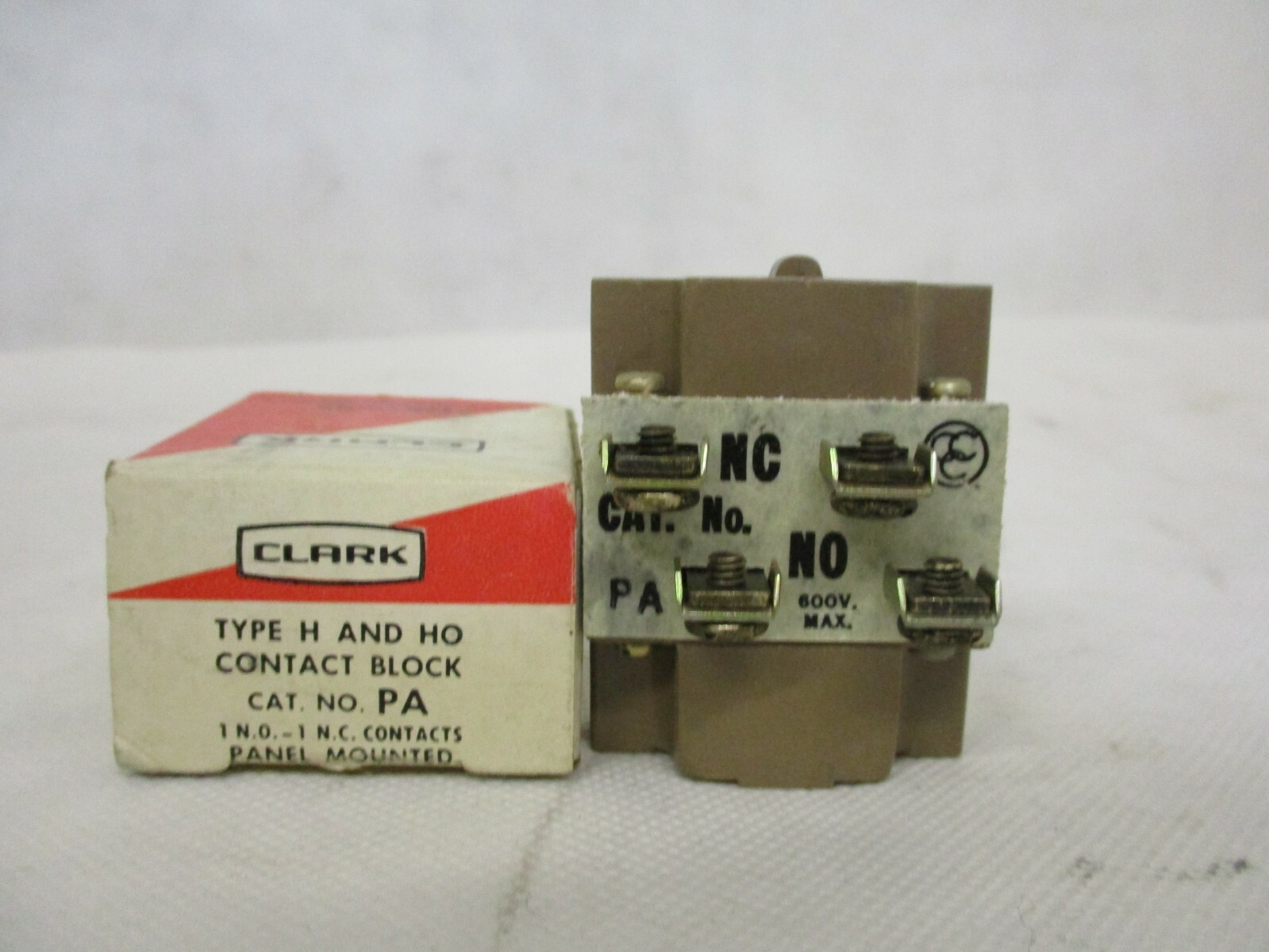 NEW CLARK A.O. SMITH PA CONTACT BLOCK 1N.O 1 N.C