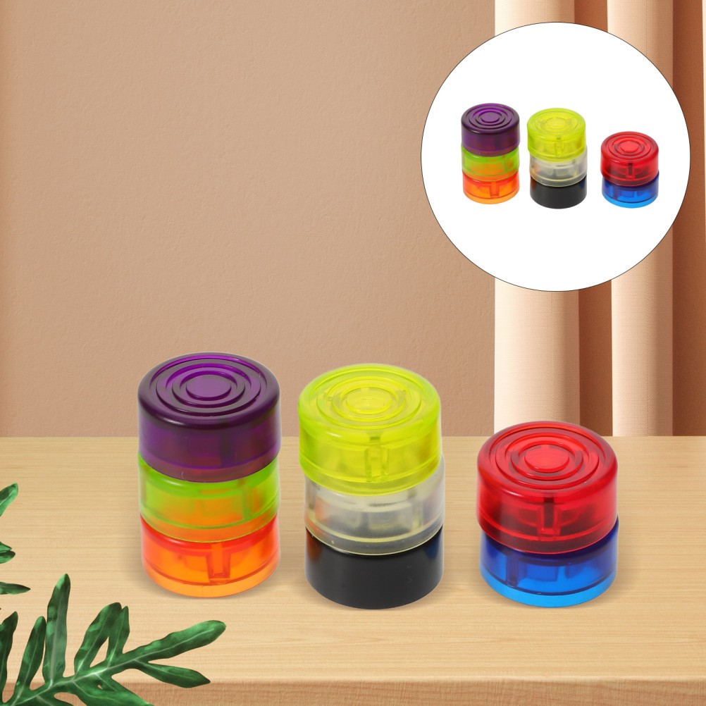 16Pcs Plastic Push Button Caps for Guitar Pedal Footswitch Durable and Colorful