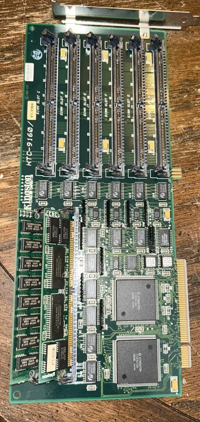 KINGSTON KTC-9160/8 2-64MB MEMORY EXPANSION BOARD COMPAQ 129160-001 KTC9160