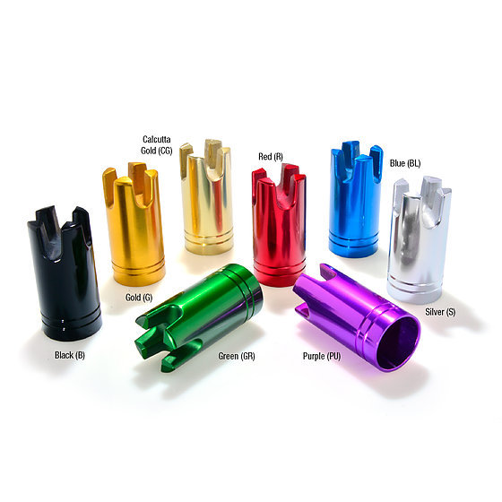 Aluminum Fishing Rod Gimbal - Rod Building -Pick Color/Size