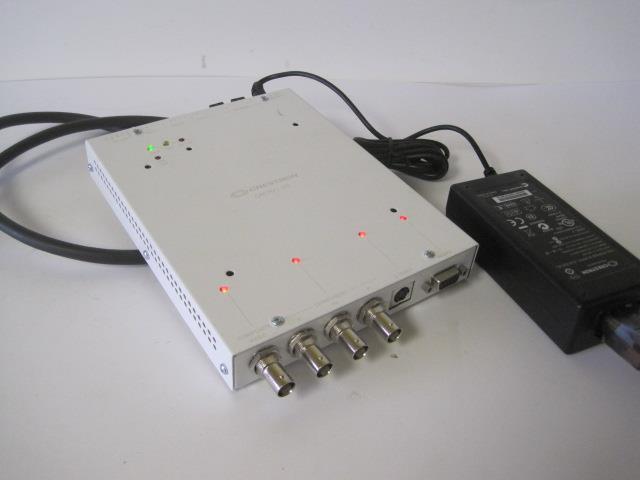 Crestron QuickMedia Receiver w/AC Adapter VGA Cable Model QM-RX1-2G-W-T Tested