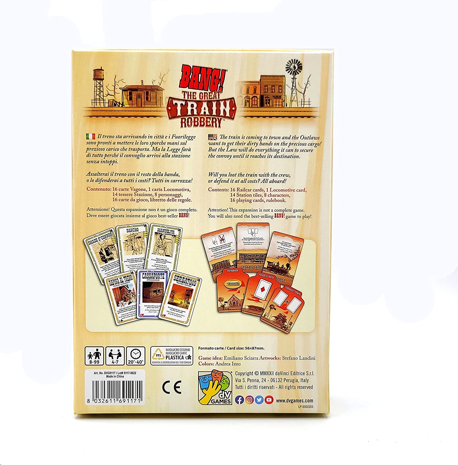 Bang The Great Train Robbery Card Game