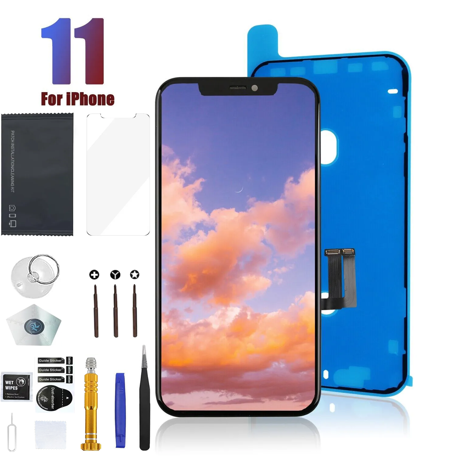 Original OEM LCD for iPhone 11 Premium LCD Screen Display Touch Grade A
