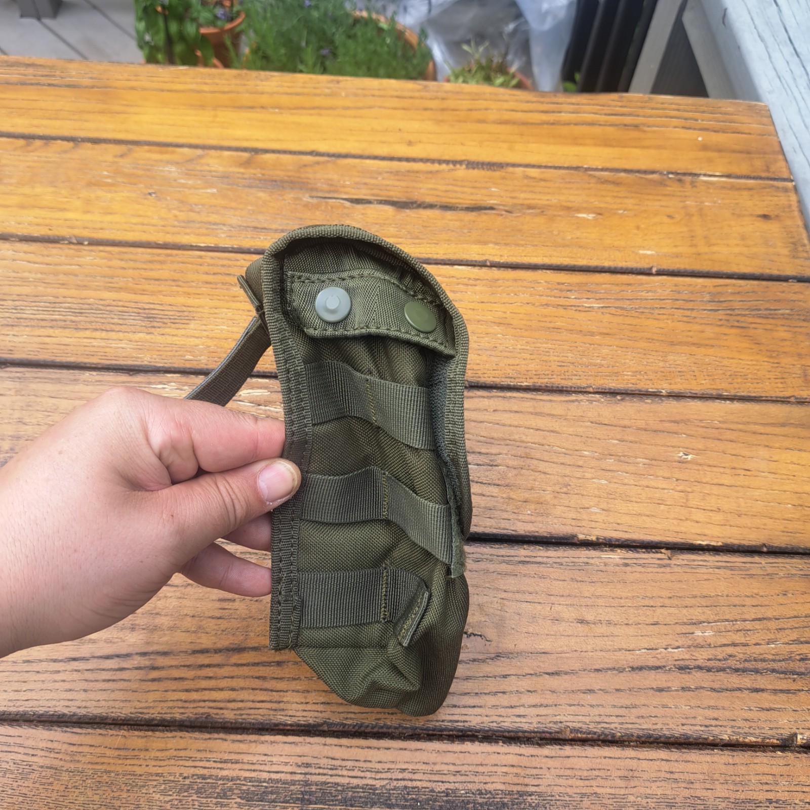 od green mollle dump pouch