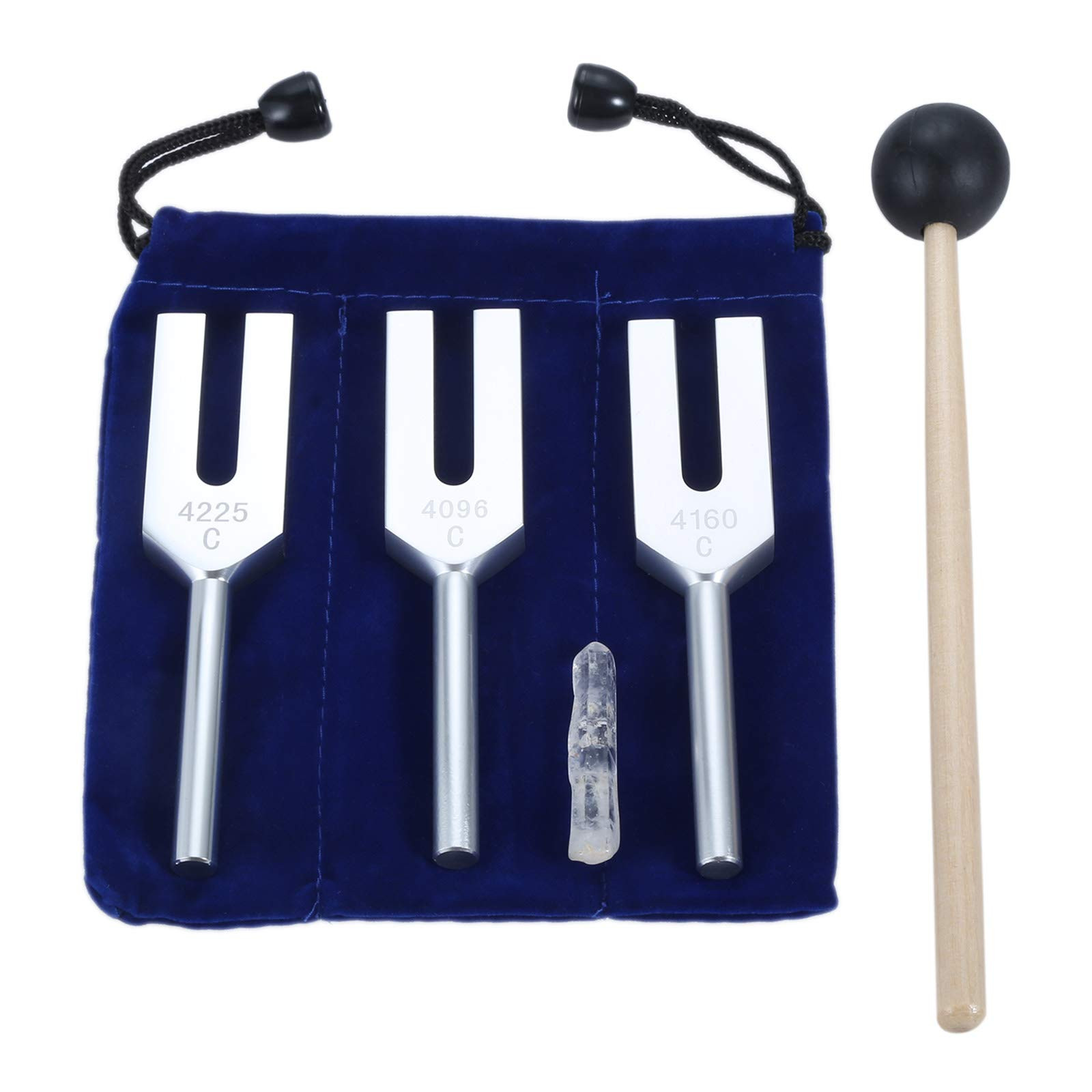 Angel Tuning Forks Set - 4096 Hz, 4160 Hz, 4225 Hz for Sound, Musical Instrum...
