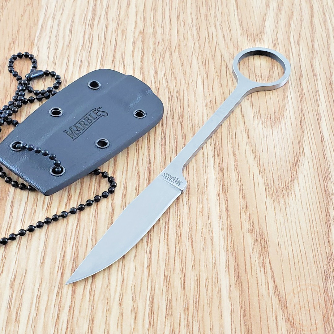 Marbles Bird And Trout Fixed Knife 2" Blade 420HC Steel One Piece Construction