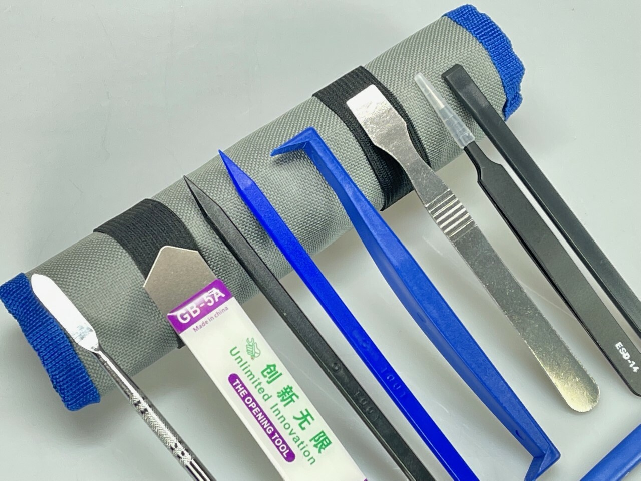 Opening Pry Tool Set Spudger Tweezers Nylon Plastic Opener Kit 10PC