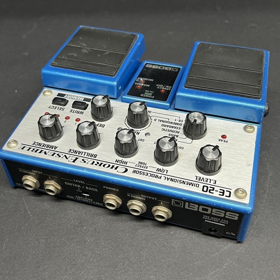 Boss CE-20 Chorus Ensemble Guitar Twin Effect Pedal