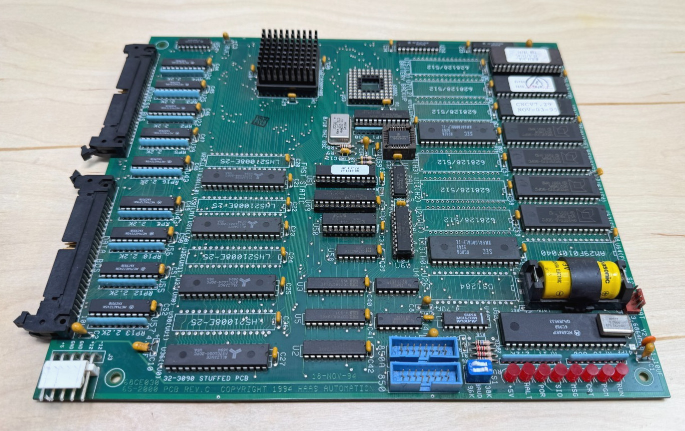HAAS 32-3090 Stuffed PCB Board, 65-2000 Rev C